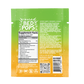 Back of Bed Pops for Her mango pouch showing supplement facts and product information