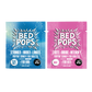 Bed Pops Couples Mix with For Him blue razz and For Her mint pouches