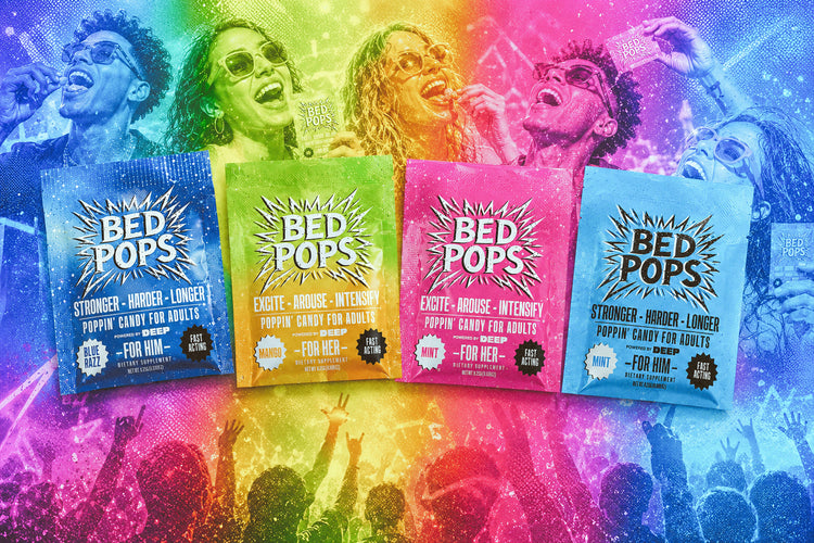 Colorful Bed Pops product lineup banner